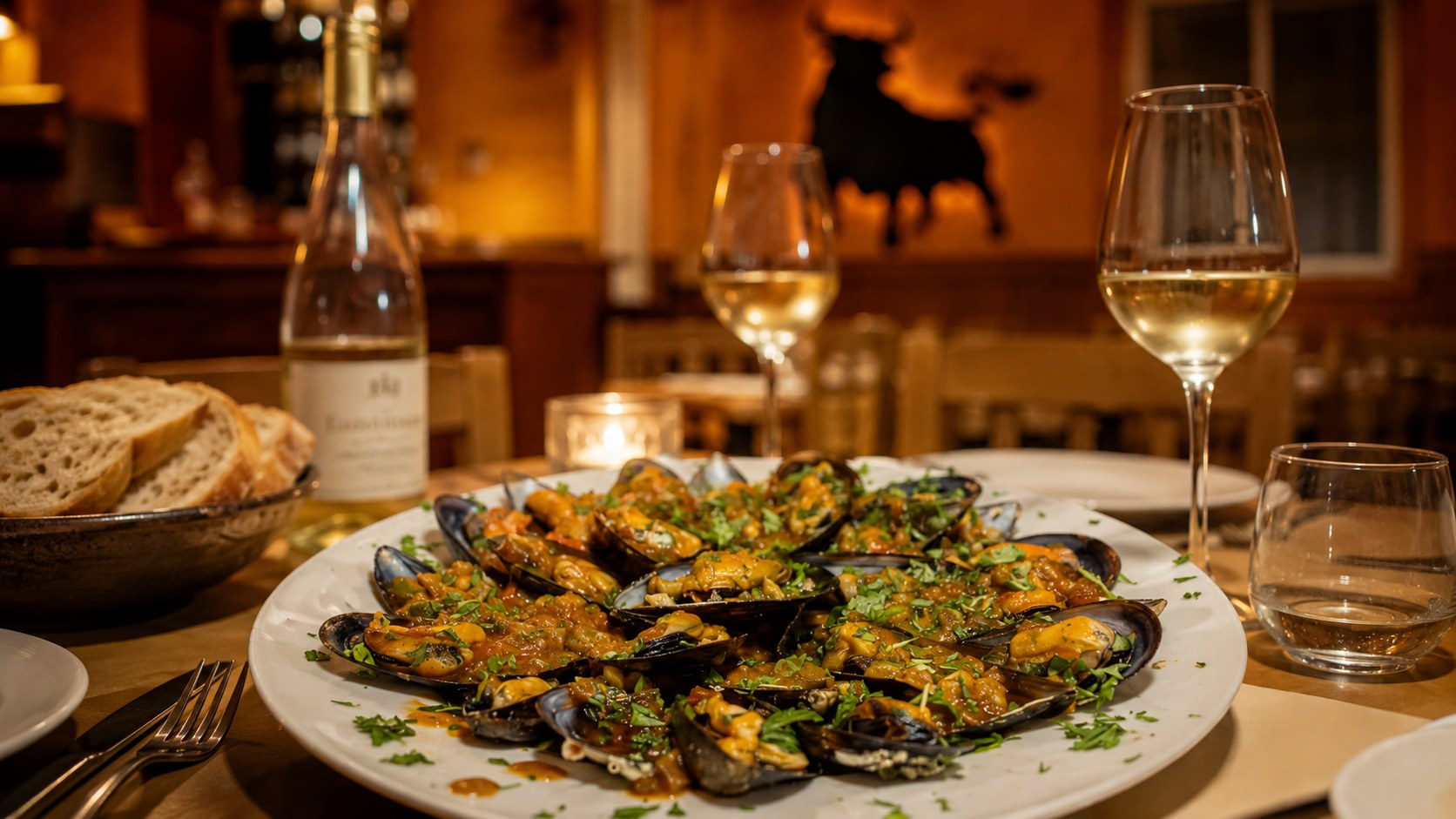Mejillones de la ría